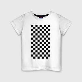 Детская футболка хлопок с принтом Шахматный пол в Новосибирске, 100% хлопок | круглый вырез горловины, полуприлегающий силуэт, длина до линии бедер | дельта | заговор | иллюминаты | масонство | масоны | наблюдение | наугольник | текстура | циркуль | шахматка