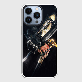 Чехол для iPhone 13 Pro с принтом ASSASSIN S CREED l SYNDICATE в Новосибирске,  |  | black flag | brotherhood | chronicles | creed | game | origins | revelations | rogue | syndicate | unity | valhalla | альтаир | ассасин | игры | кинжал | пираты