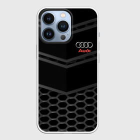 Чехол для iPhone 13 Pro с принтом AUDI. в Новосибирске,  |  | audi | auto | automobile | car | carbon | machine | motor | motor car | sport car | автомашина | ауди | бренд | легковой автомобиль | марка | спортивный автомобиль | тачка