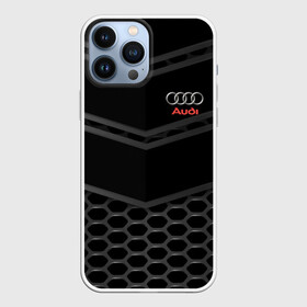 Чехол для iPhone 13 Pro Max с принтом AUDI. в Новосибирске,  |  | audi | auto | automobile | car | carbon | machine | motor | motor car | sport car | автомашина | ауди | бренд | легковой автомобиль | марка | спортивный автомобиль | тачка