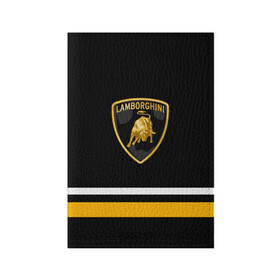 Обложка для паспорта матовая кожа с принтом Lamborghini Uniform в Новосибирске, натуральная матовая кожа | размер 19,3 х 13,7 см; прозрачные пластиковые крепления | car | lambo | lamborghini | sport | авто | бык | гонка | ламбо | ламборгини | ламборджини | спорт | спорткар