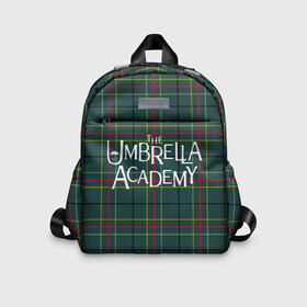 Детский рюкзак 3D с принтом АКАДЕМИЯ АМБРЕЛЛА | UMBRELLA ACADEMY в Новосибирске, 100% полиэстер | лямки с регулируемой длиной, сверху петелька, чтобы рюкзак можно было повесить на вешалку. Основное отделение закрывается на молнию, как и внешний карман. Внутри дополнительный карман. По бокам два дополнительных кармашка | Тематика изображения на принте: dark horse comics | netflix | the umbrella academy | umbrella | академия амбрелла | белая скрипка | бен харгривз | комикс | комильфо | космобой | кракен | реджинальд харгривз | сеанс | слух