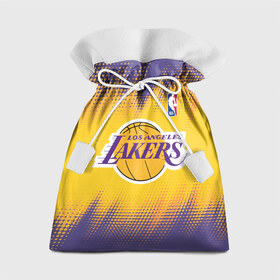 Подарочный 3D мешок с принтом Los Angeles Lakers в Новосибирске, 100% полиэстер | Размер: 29*39 см | basketball | game | lakers | los angeles | los angeles lakers | nba | sport | баскетбол | игра | лейкерс | лос анджелес | лос анджелес лейкерс | нба | спорт