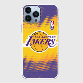 Чехол для iPhone 13 Pro Max с принтом Los Angeles Lakers в Новосибирске,  |  | basketball | game | lakers | los angeles | los angeles lakers | nba | sport | баскетбол | игра | лейкерс | лос анджелес | лос анджелес лейкерс | нба | спорт