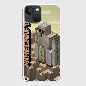 Чехол для iPhone 13 mini с принтом Minecraft в Новосибирске,  |  | minecraft | копатель | кубики | майкрафт | майнкрафт | мморг | мультиплеер | пиксели | пиксельная игра | развивающая игра | рпг | строительство | стройка