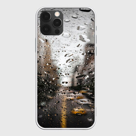 Чехол для iPhone 12 Pro Max с принтом Дождь капли на стекле город в Новосибирске, Силикон |  | абстракция | блики | боке | вода | город | градиент | дождь | дорога | капли | капли на стекле | круги | лето | пасмурно | природа | роса | свет | симметрия | темный | фото