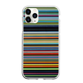 Чехол для iPhone 11 Pro Max матовый с принтом РАзноцыетные линии полосы хаос в Новосибирске, Силикон |  | Тематика изображения на принте: линии | полосатый | полосы | поперечный | разноцветный | разный | рисунок | ровные | хаотичный | цветной