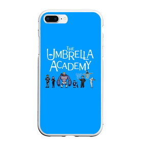 Чехол для iPhone 7Plus/8 Plus матовый с принтом The umbrella academy в Новосибирске, Силикон | Область печати: задняя сторона чехла, без боковых панелей | dark horse comics | netflix | the umbrella academy | umbrella | академия амбрелла | белая скрипка | бен харгривз | комикс | комильфо | космобой | кракен | реджинальд харгривз | сеанс | слух