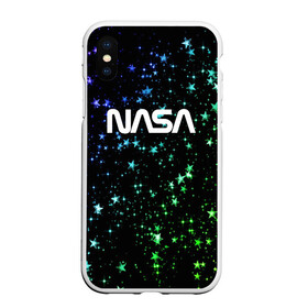 Чехол для iPhone XS Max матовый с принтом NASA l НАСА(S) в Новосибирске, Силикон | Область печати: задняя сторона чехла, без боковых панелей | cosmonavt | galaxy | nasa | nebula | space | star | абстракция | астронавт | вселенная | галактика | звезда | звезды | космический | космонавт | наса | планеты | скафандр