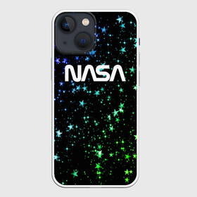 Чехол для iPhone 13 mini с принтом NASA l НАСА(S) в Новосибирске,  |  | cosmonavt | galaxy | nasa | nebula | space | star | абстракция | астронавт | вселенная | галактика | звезда | звезды | космический | космонавт | наса | планеты | скафандр