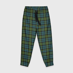 Детские брюки 3D с принтом Шотландка в Новосибирске, 100% полиэстер | манжеты по низу, эластичный пояс регулируется шнурком, по бокам два кармана без застежек, внутренняя часть кармана из мелкой сетки | гай | джентельмены | зеленый | квадрат | клетка | клеточка | клетчатая | костюм | полосы | ричи | рубашка | спортивный