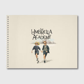 Альбом для рисования с принтом The umbrella academy в Новосибирске, 100% бумага
 | матовая бумага, плотность 200 мг. | dark horse comics | netflix | the umbrella academy | umbrella | академия амбрелла | белая скрипка | бен харгривз | комикс | комильфо | космобой | кракен | реджинальд харгривз | сеанс | слух