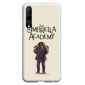 Чехол для Honor P30 с принтом The umbrella academy в Новосибирске, Силикон | Область печати: задняя сторона чехла, без боковых панелей | dark horse comics | netflix | the umbrella academy | umbrella | академия амбрелла | белая скрипка | бен харгривз | комикс | комильфо | космобой | кракен | реджинальд харгривз | сеанс | слух