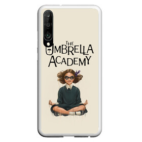 Чехол для Honor P30 с принтом The umbrella academy в Новосибирске, Силикон | Область печати: задняя сторона чехла, без боковых панелей | dark horse comics | netflix | the umbrella academy | umbrella | академия амбрелла | белая скрипка | бен харгривз | комикс | комильфо | космобой | кракен | реджинальд харгривз | сеанс | слух