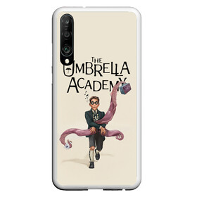 Чехол для Honor P30 с принтом The umbrella academy в Новосибирске, Силикон | Область печати: задняя сторона чехла, без боковых панелей | dark horse comics | netflix | the umbrella academy | umbrella | академия амбрелла | белая скрипка | бен харгривз | комикс | комильфо | космобой | кракен | реджинальд харгривз | сеанс | слух