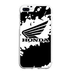 Чехол для iPhone 7Plus/8 Plus матовый с принтом HONDA в Новосибирске, Силикон | Область печати: задняя сторона чехла, без боковых панелей | 2020 | car | cbr1100xx | cbr600rr | civic | cr v | crv | gyro | honda | pcx | review | roadster | steed | test | авто | хонда | хонда срв