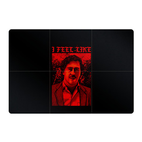 Магнитный плакат 3Х2 с принтом Пабло (I feel Like Escobar) в Новосибирске, Полимерный материал с магнитным слоем | 6 деталей размером 9*9 см | барон | вещество | власть | глюк | дурман | зависимость | игла | кайф | кофеин | любовь | мак | морф | пабло | флекс | хайп