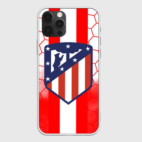 Чехол для iPhone 12 Pro с принтом ATLETICO MADRID. в Новосибирске, силикон | область печати: задняя сторона чехла, без боковых панелей | atletico madrid | fc | football | football club | sport | атлетико мадрид | испанский футбольный клуб | мадрид | спорт | уефа | униформа | фирменные цвета | фк | футбол | футбольный клуб