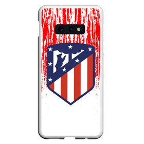 Чехол для Samsung S10E с принтом ATLETICO MADRID в Новосибирске, Силикон | Область печати: задняя сторона чехла, без боковых панелей | atletico madrid | fc | football | football club | sport | атлетико мадрид | испанский футбольный клуб | мадрид | спорт | уефа | униформа | фирменные цвета | фк | футбол | футбольный клуб