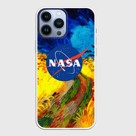 Чехол для iPhone 13 Pro Max с принтом NASA   ВАНГОГ NASA в Новосибирске,  |  | Тематика изображения на принте: galaxy | nasa | nebula | space | star | абстракция | вангог | вселенная | галактика | звезда | звезды | космический | наса | планеты