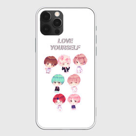 Чехол для iPhone 12 Pro Max с принтом BTS Love Yourself в Новосибирске, Силикон |  | bts | k pop | love | love yourself | битиес