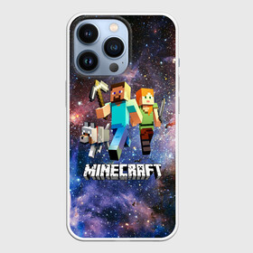 Чехол для iPhone 13 Pro с принтом MINECRAFT в Новосибирске,  |  | craft | creeper | dungeon | dungeons | earth | game | logo | mine | minecraft | mobile | online | дунгеонс | земля | зомби | игра | крипер | лого | майкрафт | майнкрафт | мобайл | онлайн | подземелье | подземелья