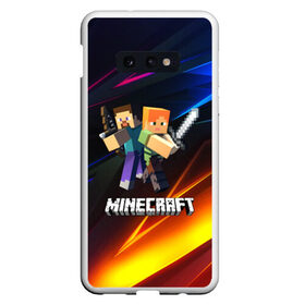 Чехол для Samsung S10E с принтом MINECRAFT в Новосибирске, Силикон | Область печати: задняя сторона чехла, без боковых панелей | craft | creeper | dungeon | dungeons | earth | game | logo | mine | minecraft | mobile | online | дунгеонс | земля | зомби | игра | крипер | лого | майкрафт | майнкрафт | мобайл | онлайн | подземелье | подземелья