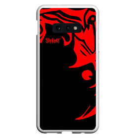 Чехол для Samsung S10E с принтом Slipknot в Новосибирске, Силикон | Область печати: задняя сторона чехла, без боковых панелей | band | corey taylor | jim root | metal | mick thomson | music | official | slipknot | альтернативный | глэм | готик | гранж | метал | музыка | пост | рок | слипкнот | хард