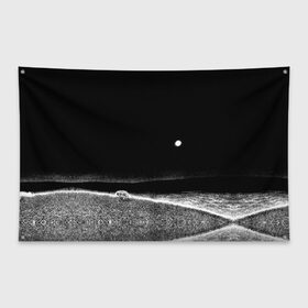 Флаг-баннер с принтом Broken в Новосибирске, 100% полиэстер | размер 67 х 109 см, плотность ткани — 95 г/м2; по краям флага есть четыре люверса для крепления | broken | берсерк | гатс | манга | черный мечник