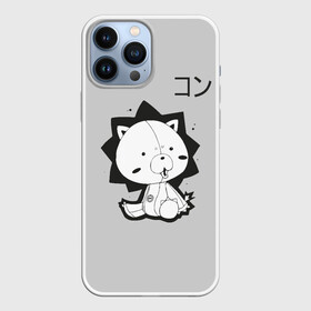Чехол для iPhone 13 Pro Max с принтом Кон Bleach в Новосибирске,  |  | bleach | japan | kon | leon | аниме | блич | иероглифы | итиго | ичиго | кавай | кон | куросаги | куросаки | лев | львенок | мило | мишка | рукия | синигами | стиль | шинигами | япония | японский
