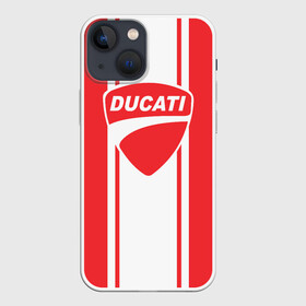 Чехол для iPhone 13 mini с принтом DUCATI в Новосибирске,  |  | ducati | moto | дукати | мото | мотоспорт