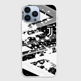 Чехол для iPhone 13 Pro Max с принтом Juventus в Новосибирске,  |  | cristiano | fifa | football | juventus | paint | ronaldo | soccer | uefa | брызги | буффон | зебры | италия | клуб | краска | криштиану | кьеллини | матч | мяч | роналду | турин | уефа | фифа | футбол | футбольный | черно белые | ювентус