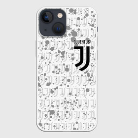 Чехол для iPhone 13 mini с принтом Juventus в Новосибирске,  |  | cristiano | fifa | football | juventus | paint | ronaldo | soccer | uefa | брызги | буффон | зебры | италия | клуб | краска | криштиану | кьеллини | матч | мяч | роналду | турин | уефа | фифа | футбол | футбольный | черно белые | ювентус