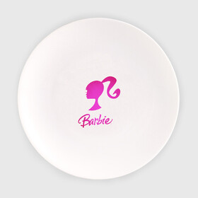 Тарелка с принтом Барби в Новосибирске, фарфор | диаметр - 210 мм
диаметр для нанесения принта - 120 мм | девушка барби | искусство | кукла | логотип | розовый