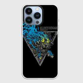 Чехол для iPhone 13 Pro с принтом Killswitch Engage в Новосибирске,  |  | animal | atonement | killswitch engage | lion | logo | metal | rock | лев | лого | металл | рок животное