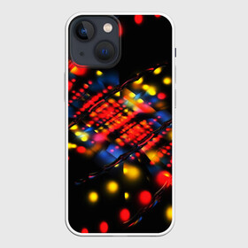 Чехол для iPhone 13 mini с принтом Fractal Digital 3D в Новосибирске,  |  | abstract | abstraction | color | fractal | geometry | paitnt | psy | rdtktr | абстракция | геометрия | краски | неоновые | психоделика | фрактал