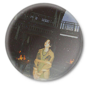 Значок с принтом K-pop в Новосибирске,  металл | круглая форма, металлическая застежка в виде булавки | bts | k pop | suga