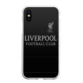 Чехол для iPhone XS Max матовый с принтом LIVERPOOL. в Новосибирске, Силикон | Область печати: задняя сторона чехла, без боковых панелей | Тематика изображения на принте: fc | football | football club | liverpool fc | sport | британский футбольный клуб | ливерпуль фк | мерсисайд | спорт | уефа | униформа | фирменные цвета | фк | футбол | футбольный клуб