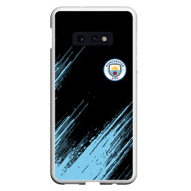 Чехол для Samsung S10E с принтом MANCHESTER CITY. в Новосибирске, Силикон | Область печати: задняя сторона чехла, без боковых панелей | fc | football | football club | manchester city fc | sport | английский футбольный клуб | манчестер | манчестер сити | спорт | спортивный клуб | уефа | униформа | фирменные цвета | фк | футбол | футбольный клуб