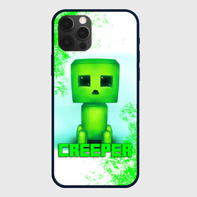 Чехол для iPhone 12 Pro Max с принтом MINECRAFT CREEPER в Новосибирске, Силикон |  | creeper | game | minecraft | блоки | игра | квадраты | компьютерная | крипер | криппер | майнкрафт | огонь