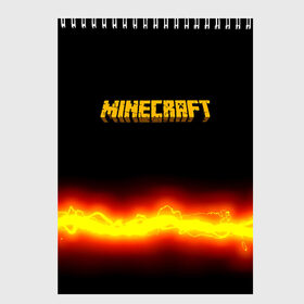 Скетчбук с принтом Minecraft в Новосибирске, 100% бумага
 | 48 листов, плотность листов — 100 г/м2, плотность картонной обложки — 250 г/м2. Листы скреплены сверху удобной пружинной спиралью | craft | creeper | dungeon | dungeons | earth | game | logo | mine | minecraft | mobile | online | дунгеонс | земля | зомби | игра | крипер | лого | майкрафт | майнкрафт | мобайл | онлайн | подземелье | подземелья