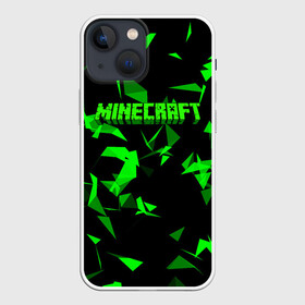 Чехол для iPhone 13 mini с принтом Minecraft в Новосибирске,  |  | craft | creeper | dungeon | dungeons | earth | game | logo | mine | minecraft | mobile | online | дунгеонс | земля | зомби | игра | крипер | лого | майкрафт | майнкрафт | мобайл | онлайн | подземелье | подземелья