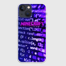 Чехол для iPhone 13 mini с принтом Minecraft в Новосибирске,  |  | craft | creeper | dungeon | dungeons | earth | game | logo | mine | minecraft | mobile | online | дунгеонс | земля | зомби | игра | крипер | лого | майкрафт | майнкрафт | мобайл | онлайн | подземелье | подземелья