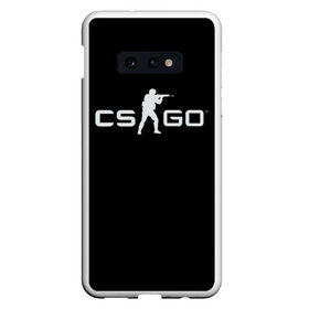 Чехол для Samsung S10E с принтом Футболка CS:GO в Новосибирске, Силикон | Область печати: задняя сторона чехла, без боковых панелей | counter strike | cs go | cs:go | кс го