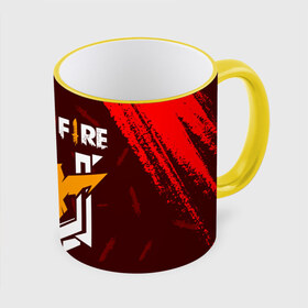 Кружка с полной запечаткой с принтом FREE FIRE / ФРИ ФАЕР в Новосибирске, керамика | ёмкость 330 мл | afth | ahb | ahbafth | fire | fps | free | freefire | garena | logo | master | mobile | online | акуу | акууашку | ашку | гарена | игра | игры | лого | логотип | логотипы | мастер | мобильная | нож | онлайн | символ | символы | фаер | фире | фпс 
