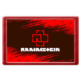 Магнит 45*70 с принтом RAMMSTEIN / РАМШТАЙН в Новосибирске, Пластик | Размер: 78*52 мм; Размер печати: 70*45 | hfvinfqy | lindeman | lindemann | logo | metal | music | rammstein | ramstein | rock | til | till | группа | концерт | концерты | кфььыеушт | линдеман | линдеманн | лого | логотип | логотипы | метал | музыка | раммштайн | рамштайн | рок | символ