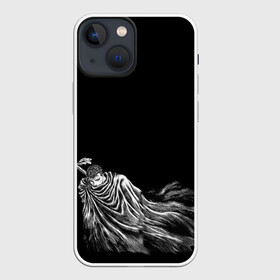Чехол для iPhone 13 mini с принтом Берсерк в плаще в Новосибирске,  |  | berserk | аниме | берсерк | гатс | манга | черный мечник