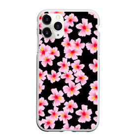 Чехол для iPhone 11 Pro Max матовый с принтом Цветы желаний в Новосибирске, Силикон |  | flowers | pattern | pink | бутоны | ветки | вишня | восток | восточные | гибискусы | девушкам | лепестки | летние | паттерн | природа | растения | розовыецветы | ромашки | сакура | тропики | узоры | цветочки