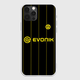 Чехол для iPhone 12 Pro Max с принтом BORUSSIA DORTMUND в Новосибирске, Силикон |  | 09 | borussia | borussia dortmund | bvb | bvb 09 | dortmund | fc | football club | sport | боруссия | дортмунд | спортивные | униформа | фирменые цвета | фк | футбольный клуб