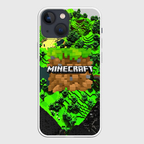 Чехол для iPhone 13 mini с принтом MINECRAFT   МАЙНКРАФТ в Новосибирске,  |  | craft | creeper | dungeon | dungeons | earth | game | logo | mine | minecraft | minecraft dungeons | mobile | online | дунгеонс | земля | зомби | игра | крипер | лого | майкрафт | майнкрафт | онлайн | подземелье